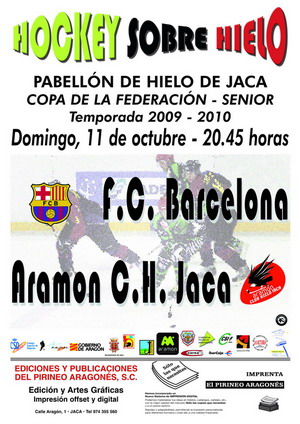 El Aramón Jaca jugará este puente contra Majadahonda y FC Barcelona.El partido Aramón Jaca  FC Barcelona será el domingo, día 11, a las 20,45 h.
