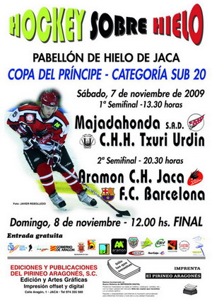 Se disputa en Jaca la Copa del Príncipe de categoría sub 20.El Aramón Jaca Sub13 recibe al Burdeos.