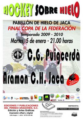 FINAL COPA FEDERACIÓN.Aramón Jaca y CG Puigcerdá disputarán el primer título de la temporada.