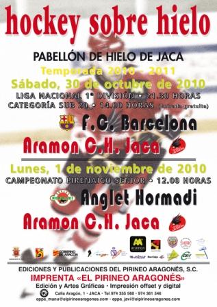 Aramón Jaca recibe a Barça y Anglet